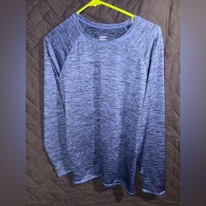 ClimateRight Blue Heathered Top